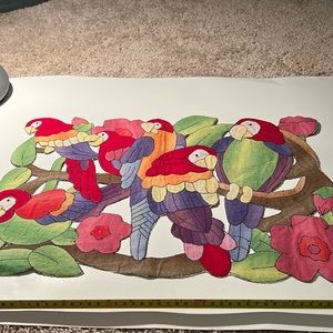 Parrot placemats